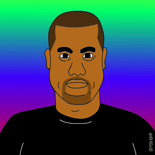 kanye west oops GIF by Animation Domination High-Def