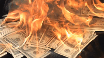 XVK art music money girl band GIF