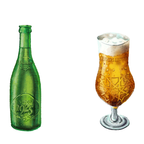 Beer Draw Sticker by cervezasalhambra