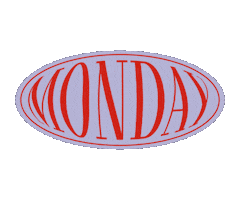 Happy Monday Sticker