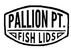 Fish Lid Sticker by Pallion Point