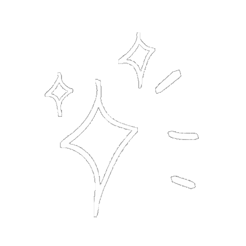 한글 White Text Sticker