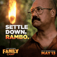 Fire Settle Down GIF by Family Camp Movie
