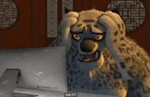 Kung Fu Panda Shock GIF