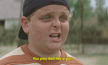 You Play Ball Like A Girl Gif 3