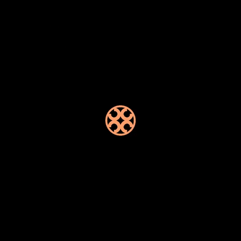 Orange Cube GIF