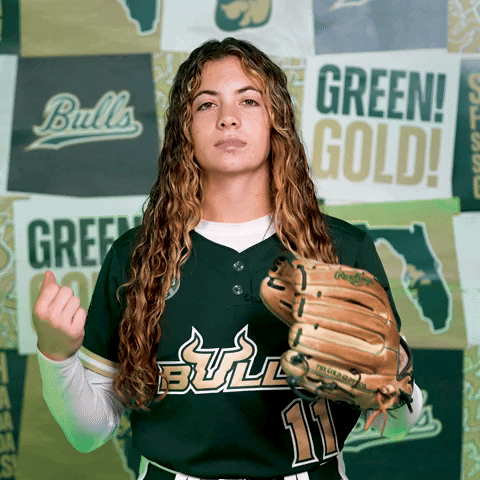 South Florida Horns Up GIF by USF Athletics