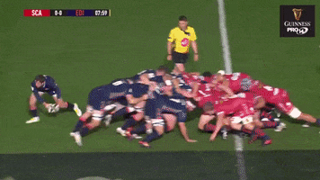 Kicking GIF by Edinburgh Rugby