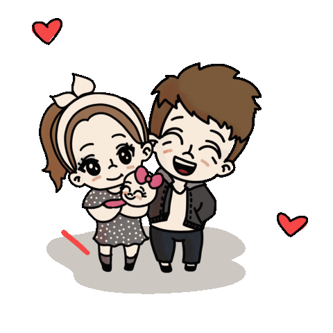 New Born Baby Sticker