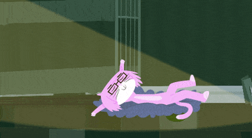 Tired Cats GIF by Kitty Is Not A Cat