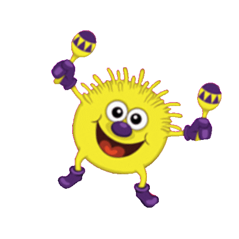 Happy Feliz Sticker by Jiggy Wrigglers