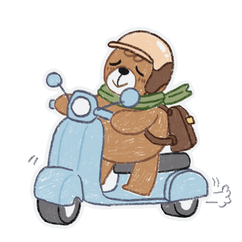 Beary Sticker