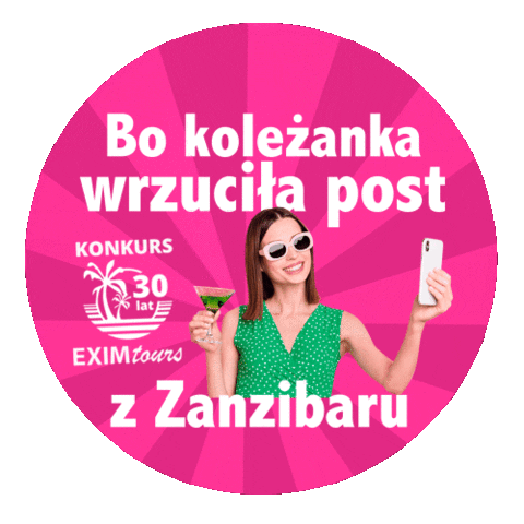 EXIM tours Polska Sticker
