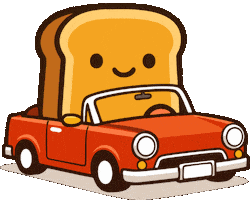 Toastably Sticker