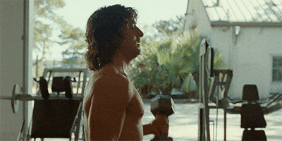 Working Out Jeremy Allen White GIF by A24