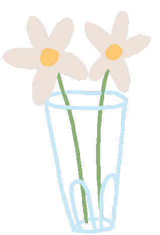 Flower Sticker by Sara Maese