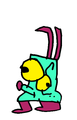 Confused Monster Sticker