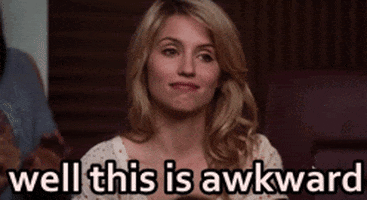 awkward dianna agron GIF