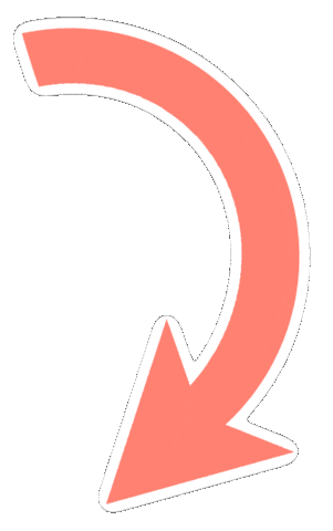 Orangearrow Sticker by Decorating Outlet