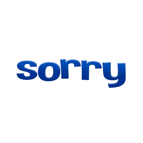 Sorry Oh No Sticker by Mother Goose Club