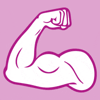 work out muscles GIF by 448 Studio