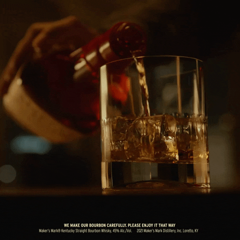 Relaxed Bottoms Up GIF by Maker's Mark
