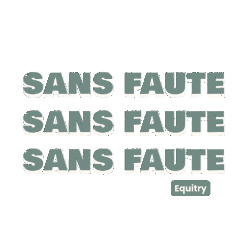 Clear Round Sticker by Equitry