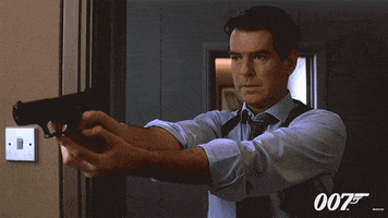 Aiming Pierce Brosnan GIF by James Bond 007 Aiming Pierce Brosnan GIF by James Bond 007