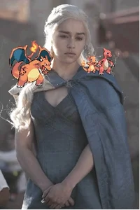 pokemon game of thrones dragons emilia clarke khaleesi GIF