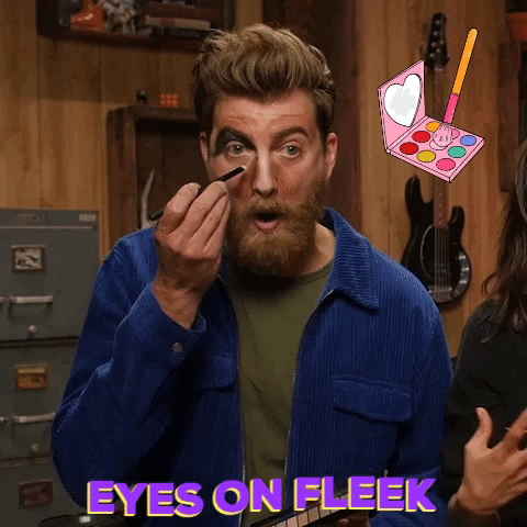 beauty makeup GIF by Rhett and Link