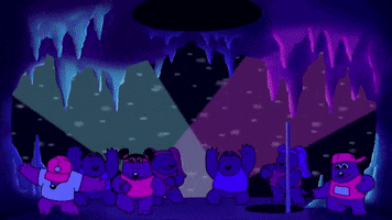Dance Party GIF by Jon Yellowhair