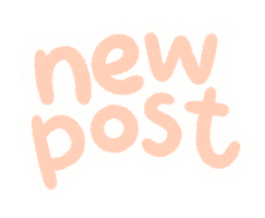 New Post Sticker