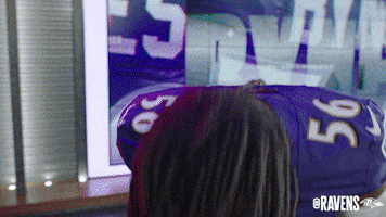 Football Nod GIF by Baltimore Ravens