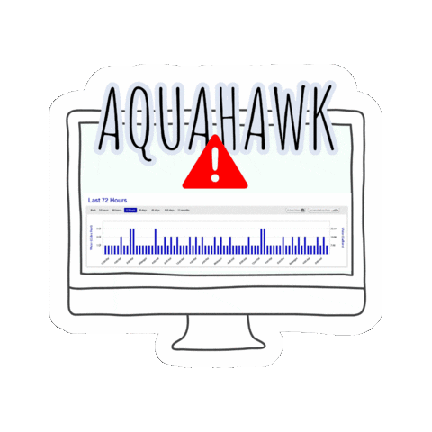 Aquahawk Sticker by EnviroWoodland