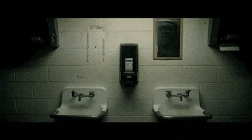 Horror Film Bathroom GIF by Raven Banner Entertainment