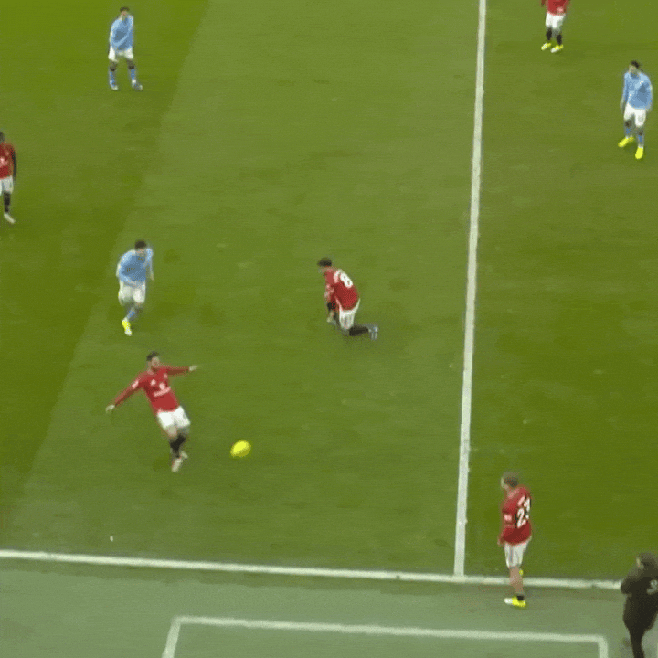Man United Bruno GIF
