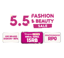 Beauty Promo Sticker by Shopee Indonesia