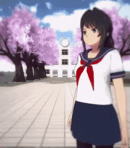 Yandere Simulator Love GIF