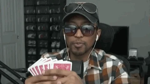 Poker Face Chump GIF by Rooster Teeth
