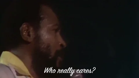 Who Cares Whats Going On GIF by Marvin Gaye