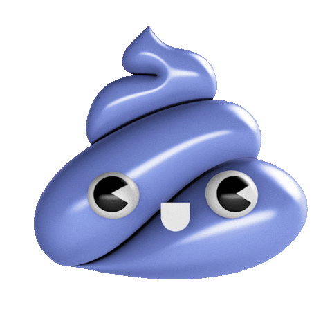 3D Poo Sticker by EdaNdm