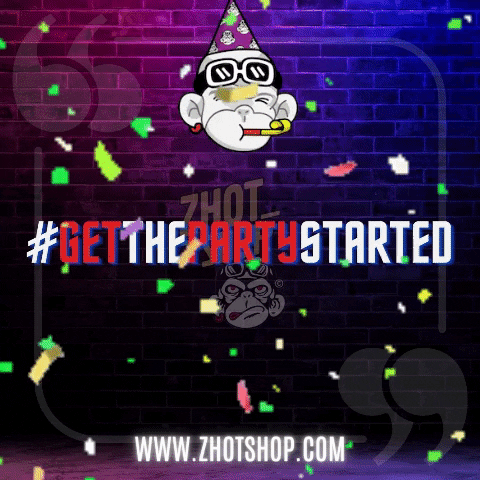 Happy Get Drunk GIF by Zhot Shop