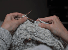 Knitting GIF