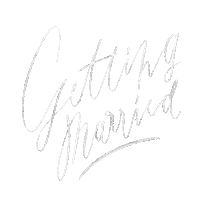 Getting Married Wedding Sticker
