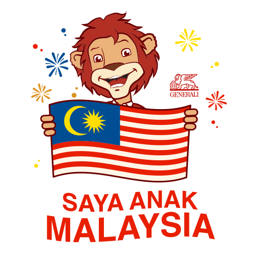 Merdeka Malaysiaday Sticker by Generali Malaysia