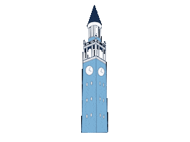 Unc Chapel Hill Sticker by The Rams Club