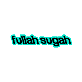 Fullah Sugah Sticker