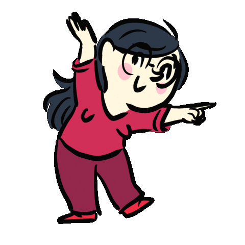 Look Rouge Sticker by Zaromatt