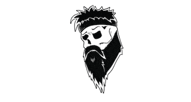 Braw Beard Sticker