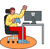 Utes Universityofutah Sticker by The University of Utah Asia Campus